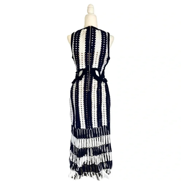 LABEYE The Label Sleeveless Crochet Fringe Dress - Picture 4 of 4